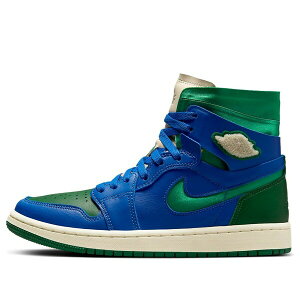 Air Jordan �W���[�_�� ���f�B�[�X �X�j�[�J�[ Royal/Green �y(WMNS) Air Jordan 1 High Zoom Comfort x Aleali May 'Califia' DJ1199-400�z �T�C�Y US_W_13