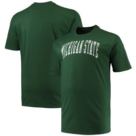 チャンピオン メンズ Tシャツ トップス Michigan State Spartans Champion Big & Tall Arch Team Logo TShirt Green