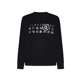 マルタンマルジェラ レディース パーカー・スウェットシャツ アウター Fleece Black