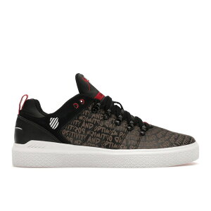 K-Swiss �P�[�X�C�X �����Y �X�j�[�J�[ �yK-Swiss Gary Vee 004 Low Positivity and Optimism�z �T�C�Y US_M_13 Black/White-Red