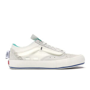 Vans �o���Y �����Y �X�j�[�J�[ �yVans Old Skool Cap Deconstructed Marshmallow�z �T�C�Y US_8(26.0cm) Marshmallow/True White