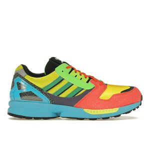 adidas �A�f�B�_�X �����Y �X�j�[�J�[ �yadidas ZX 8000 atmos Mash Up�z �T�C�Y US_10.5(28.5cm) Red/Yellow/Green-Blue
