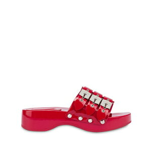 �t�B���\�t�B�[�f�������]�Z���t�B�[�j ���f�B�[�X �T���_�� �V���[�Y X scholl pescura sandals Red