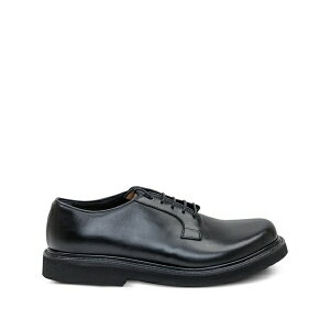 �v���~�A�[�^ �����Y �h���X�V���[�Y �V���[�Y Brook leather derby shoes Black