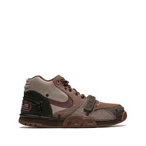 �i�C�L �����Y �X�j�[�J�[ �V���[�Y X travis scott air trainer 1 sp coriander sneakers Brown