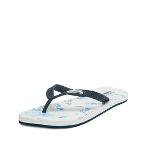 ���B���u���N�C�� �����Y �T���_�� �V���[�Y Beach-print flip flops White
