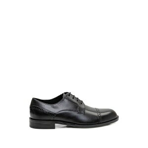 �{�X �����Y �h���X�V���[�Y �V���[�Y Lace-up fastening brogues shoes Black