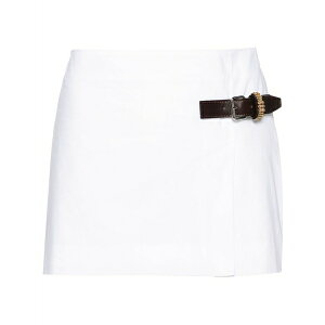 �V�b�N�X�e�B�[���E�A�[�����g�� ���f�B�[�X �X�J�[�g �{�g���X Minerva cotton miniskirt White