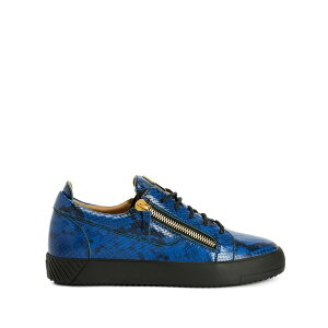 �W���[�b�y�U�m�b�e�B �����Y �X�j�[�J�[ �V���[�Y Frankie double-zip low-top sneakers Blue