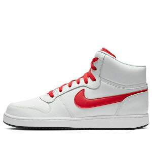 Nike �i�C�L �����Y �X�j�[�J�[ �yNike Ebernon Mid White/Red AQ1773-101�z �T�C�Y US_12(30.0cm)