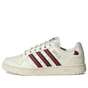 adidas �A�f�B�_�X �����Y �X�j�[�J�[ �yadidas originals NY 90 Shoes Beige/Red H04429�z �T�C�Y US_6(24.0cm)