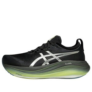 ASICS �A�V�b�N�X �����Y �X�j�[�J�[ �yASICS Gel-Nimbus 27 Luxe 'Black Green' 1011C030-001�z �T�C�Y US_12.5(30.5cm)