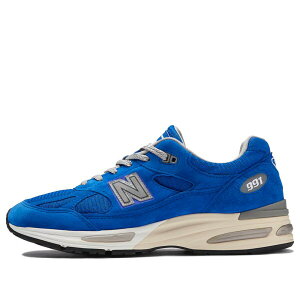 New Balance �j���[�o�����X �����Y �X�j�[�J�[ �yNew Balance 991v2 Made in UK 'Dazzling Blue' U991BL2�z �T�C�Y US_7(25.0cm)