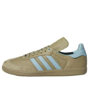 adidas �A�f�B�_�X �����Y �X�j�[�J�[ �T���o �yadidas x Pharrell Humanrace Samba 'Orbit Green Ash Grey' ID8712�z �T�C�Y US_5(23.0cm)