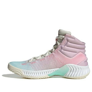 adidas �A�f�B�_�X �����Y �X�j�[�J�[ �yadidas Pro Bounce 2018 Mid 'Shock Absorption Wear Resistant Pink Blue' IG4496�z �T�C�Y US_7(25.0cm)