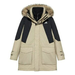 New Balance ニューバランス メンズ スニーカー 【New Balance Winter Snowsuit Warm Jacket 'Beige Black' NPA43121-BEI】 サイズ US_M_L