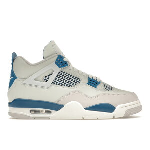 Jordan �W���[�_�� �����Y �X�j�[�J�[ �yJordan 4 Retro Military Blue (2024)�z �T�C�Y US_11.5(29.5cm) Off-White/Military Blue/Neutral Grey