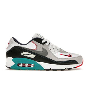 Nike �i�C�L �����Y �X�j�[�J�[ �yNike Air Max 90 Griffey Swingman�z �T�C�Y US_12(30.0cm) White/Fresh Water-Grey Fog-Smoke Grey