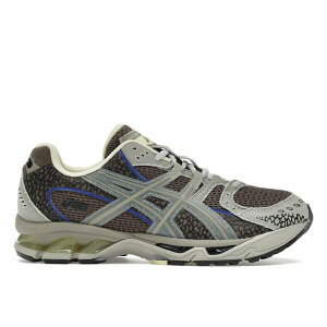 ASICS �A�V�b�N�X �����Y �X�j�[�J�[ �yASICS Gel-Nimbus 10.1 Eighteen East�z �T�C�Y US_M_13 Brown/Grey/Silver/Blue