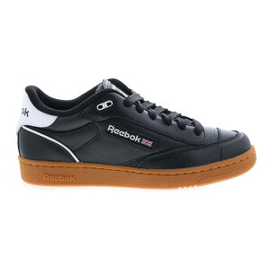 Reebok ���[�{�b�N �����Y �X�j�[�J�[ �yReebok Club C Bulc Black Footwear White Rubber Gum�z �T�C�Y US_7(25.0cm) Black/Footwear White/Reebok Rubber/Gum