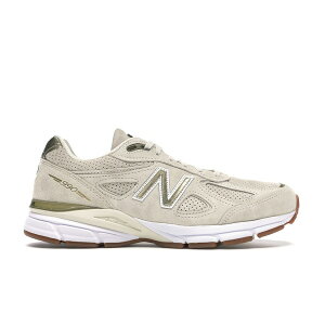 New Balance �j���[�o�����X �����Y �X�j�[�J�[ �yNew Balance 990v4 Angora�z �T�C�Y US_12.5(30.5cm) Angora/Angora