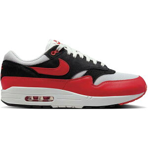 Nike �i�C�L �����Y �X�j�[�J�[ �yNike Air Max 1 Essential Reverse Chili�z �T�C�Y US_M_13 Vast Grey/Black/Light Crimson
