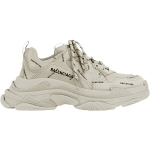 Balenciaga oVAK Y Xj[J[ yBalenciaga All Over Logo Triple S Beige Blackz TCY US_6(24.0cm) Beige/Black