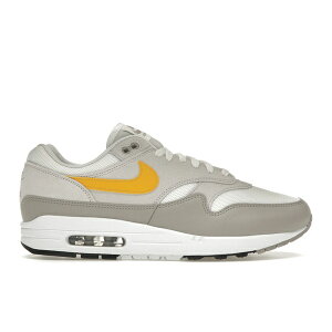 Nike �i�C�L �����Y �X�j�[�J�[ �yNike Air Max 1 Essential Summit White University Gold�z �T�C�Y US_12.5(30.5cm) Summit White/Vast Grey/College Grey/University Gold