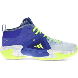 adidas �A�f�B�_�X �����Y �X�j�[�J�[ �yadidas Exhibit Select Mid Blue Dawn White�z �T�C�Y US_12.5(30.5cm) Blue Dawn/Core White