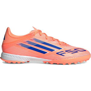 adidas �A�f�B�_�X �����Y �X�j�[�J�[ �yadidas F50 League TF Coral Blaze Pack�z �T�C�Y US_7.5(25.5cm) Beam Orange/Lucid Blue/Cloud White