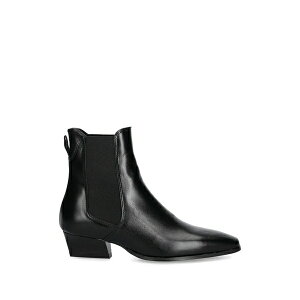 �K���g ���f�B�[�X �u�[�c �V���[�Y Bassotte square-toe heeled boots Black