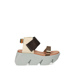 ���i�C�e�b�h�k�[�h ���f�B�[�X �T���_�� �V���[�Y Bull run panelled touch-strap sandals Neutrals