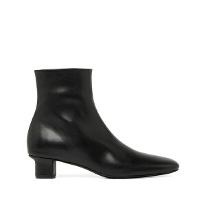 �}�[�V���� ���f�B�[�X �u�[�c �V���[�Y Leather zip-fastening boots Black