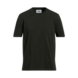 【送料無料】 アルファス テューディオ メンズ Tシャツ トップス T-shirts Military green
