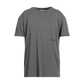 【送料無料】 ヒノミネイト メンズ Tシャツ トップス T-shirts Grey