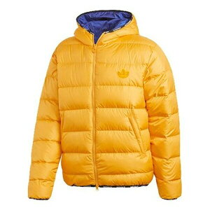 adidas AfB_X Y Xj[J[ yadidas originals Sports Double Sided Down Jacket Yellow GF7122z TCY US_M_XS