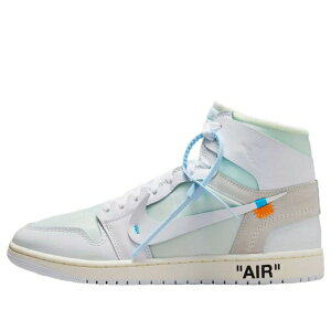 Jordan �W���[�_�� �����Y �X�j�[�J�[ �yAir Jordan 1 High OG x Off-White Virgil Abloh Archive 'Alaska' AA3834-100�z �T�C�Y US_8(26.0cm)