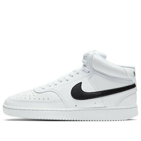 Nike ナイキ メンズ スニーカー 【Nike Court Vision Mid 'White Black' CD5466-101】 サイズ US_6(24.0cm)