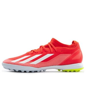 adidas �A�f�B�_�X �����Y �X�j�[�J�[ �yadidas X Crazyfast League Laceless TF 'Red' IF0695�z �T�C�Y US_8.5(26.5cm)