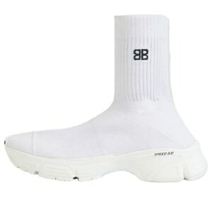 Balenciaga �o�����V�A�K �����Y �X�j�[�J�[ �yBalenciaga Speed 3.0 Monocolor Sneakers 'Recycled Off White' 654532W2DN29000�z �T�C�Y US_8(26.0cm)