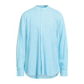 【送料無料】 フェデーリ メンズ シャツ トップス Shirts Sky blue