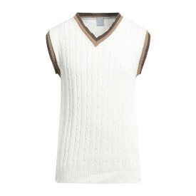 【送料無料】 プリモエンポリオ メンズ ニット&セーター アウター Sweaters Ivory