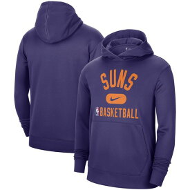 ナイキ メンズ パーカー・スウェットシャツ アウター Phoenix Suns Nike 20212022 Spotlight On Court Performance Practice Pullover Hoodie Purple