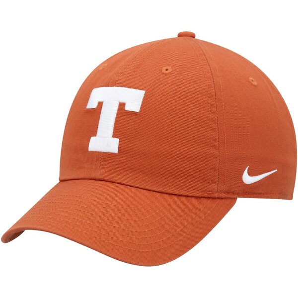 ナイキ メンズ 帽子 アクセサリー Texas Longhorns Nike Heritage86 Logo Performance Adjustable Hat Burnt Orangeのサムネイル