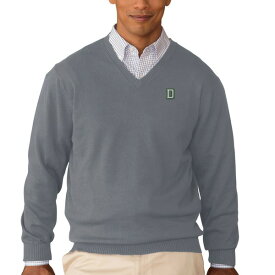 ビンテージアパレル メンズ シャツ トップス Dartmouth Big Green Clubhouse VNeck Pullover Sweater Charcoal