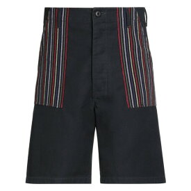 MAHARISHI マハリシ カジュアルパンツ ボトムス メンズ Shorts & Bermuda Shorts Navy blue