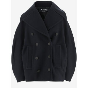 WNGX fB[X WPbgu] AE^[ Double-breasted Jacket In Virgin Wool Blue