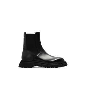 fB[XNGA[h Y u[c V[Y Leather Chelsea Boots black
