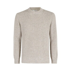 �J���O�� �����Y �j�b�g&�Z�[�^�[ �A�E�^�[ Girocollo Fantasia Naturale