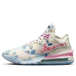 Nike �i�C�L �����Y �X�j�[�J�[ �yNike x atmos LeBron 18 Low 'Sakura' CV7562-101�z �T�C�Y US_12(30.0cm)